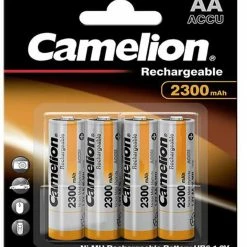 Camelion Accu AA Mignon HR6 2300mAh (4 Pièces)