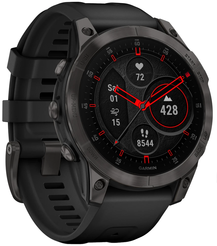 Garmin EPIX™ SAPPHIRE - GPS Multisport Smartwatch 4 Garmin EPIX™ SAPPHIRE - GPS Multisport Smartwatch – Image 2