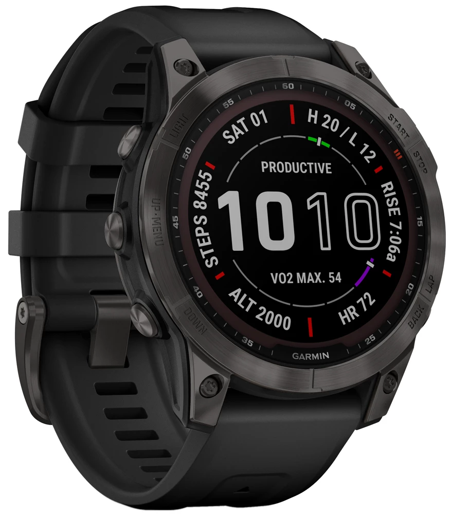 Garmin Fenix 7 SAPPHIRE SOLAR - GPS Multisport Smartwatch 5 Garmin Fenix 7 SAPPHIRE SOLAR - GPS Multisport Smartwatch – Image 3