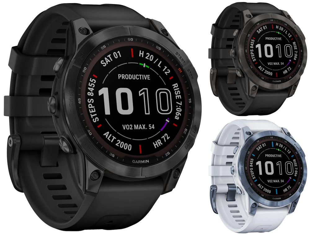 Garmin Fenix 7 SAPPHIRE SOLAR - GPS Multisport Smartwatch 3 Garmin Fenix 7 SAPPHIRE SOLAR - GPS Multisport Smartwatch