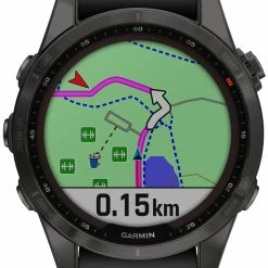 Garmin Fenix 7S SAPPHIRE SOLAR - GPS Multisport Smartwatch -Busch-Mueller Soldes Garmin Fenix 7S SAPPHIRE SOLAR GPS Multisport Smartwatch 010 02539 25 5