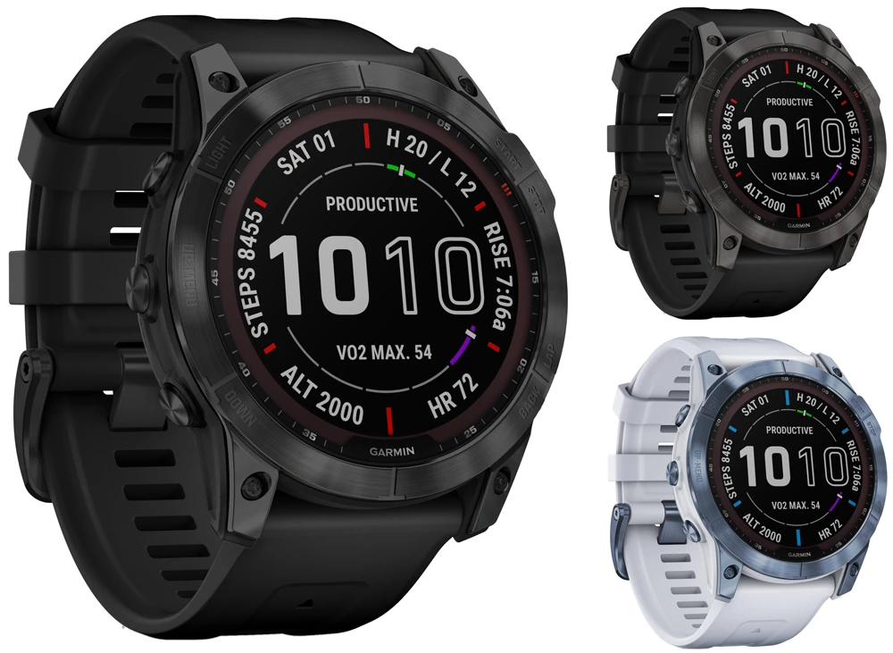 Garmin Fenix 7X SAPPHIRE SOLAR - GPS Multisport Smartwatch 3 Garmin Fenix 7X SAPPHIRE SOLAR - GPS Multisport Smartwatch