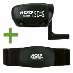 Nc-17 Capteur De Vitesse/cadence Connect SC#5 + Ceinture Cardiofréquencemètre HR#4