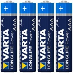 Varta Pile Longlife Power Micro AAA (4 Pièces)