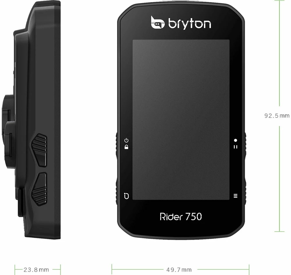 BRYTON Rider 750 E - Compteur De Vélo GPS 5 BRYTON Rider 750 E - Compteur De Vélo GPS – Image 3