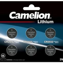 Camelion CR Lot De Piles Bouton Au Lithium (3x2 Pièces)