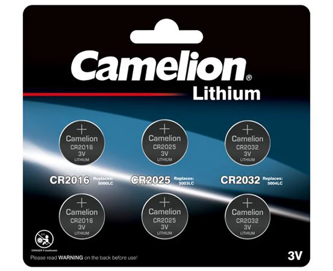 Camelion CR Lot De Piles Bouton Au Lithium (3x2 Pièces) 3 Camelion CR Lot De Piles Bouton Au Lithium (3x2 Pièces)
