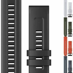 Garmin Fenix 7 /EPIX Quickfit® Bracelet En Silicone 22 Mm